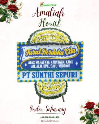 Papan Bunga Duka di Kalideres