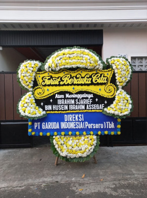 Papan Bunga Duka di Kalideres