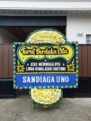 Papan Bunga Duka di Kalideres