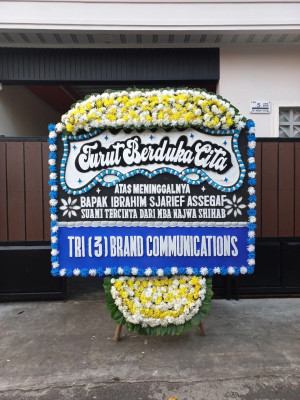 Papan Bunga Duka di Kalideres